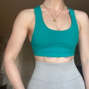 Blue Lululemon Sports Bra